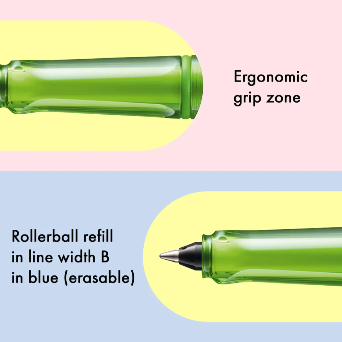 LAMY balloon | Tintenroller personalisiert mit Namen | lime