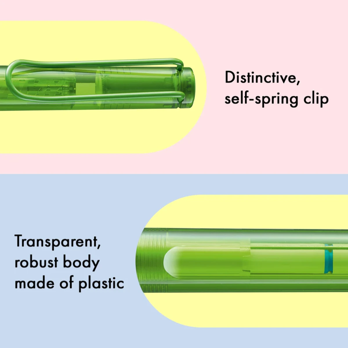 LAMY balloon | Tintenroller personalisiert mit Namen | lime