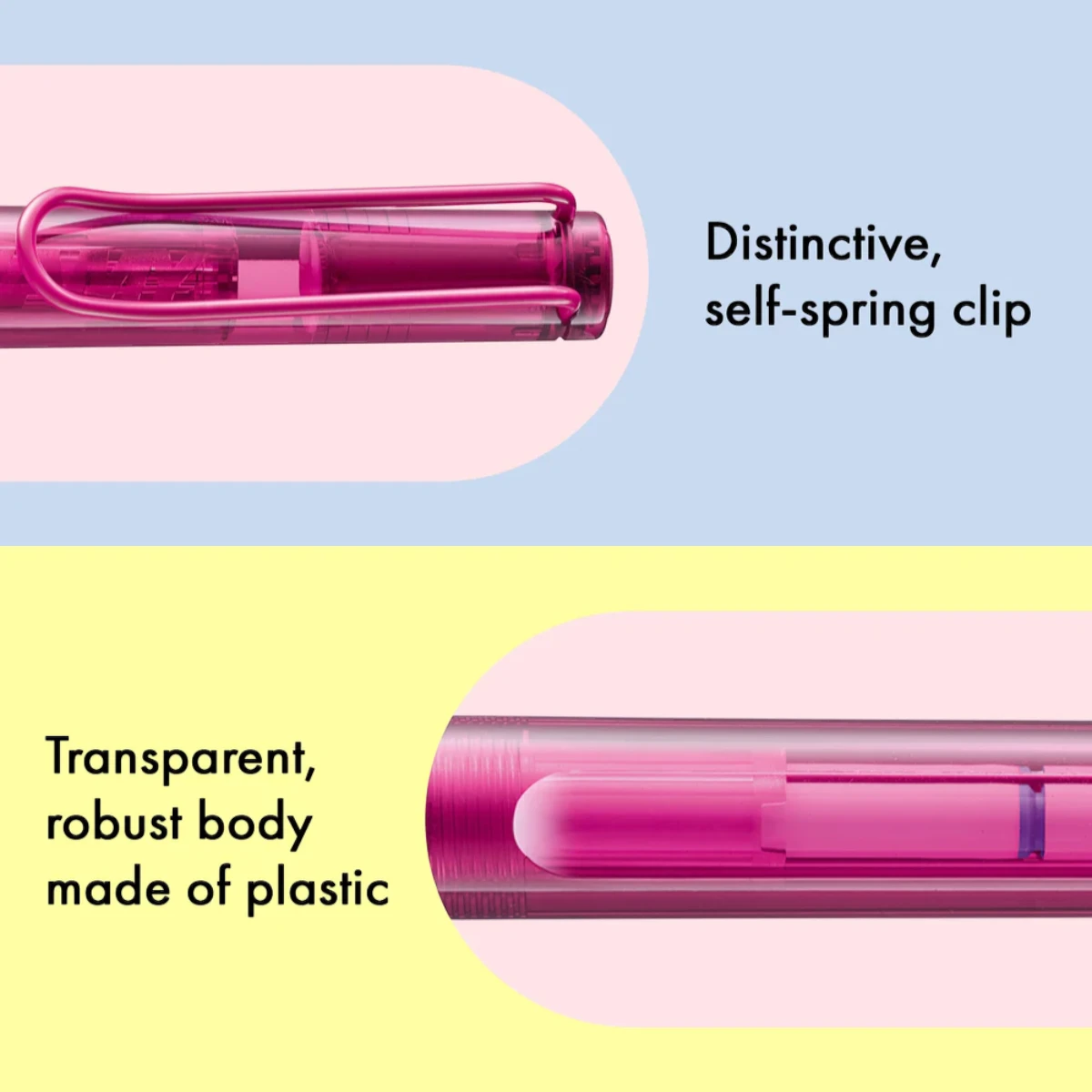 LAMY balloon | Tintenroller personalisiert mit Namen | pink