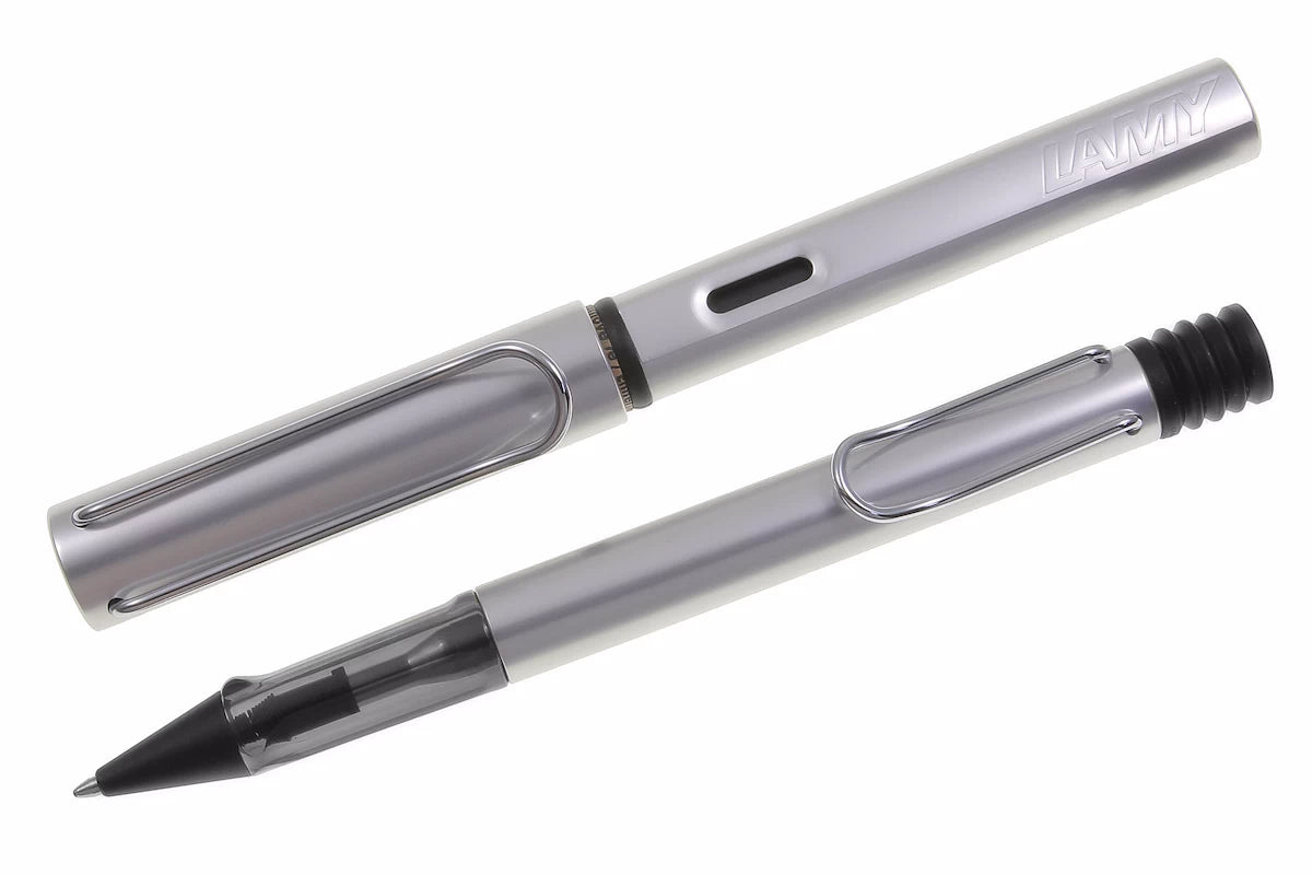 LAMY AL-star Schreibset Füller-Kugelschreiber whitesilver mit persönlicher Gravur