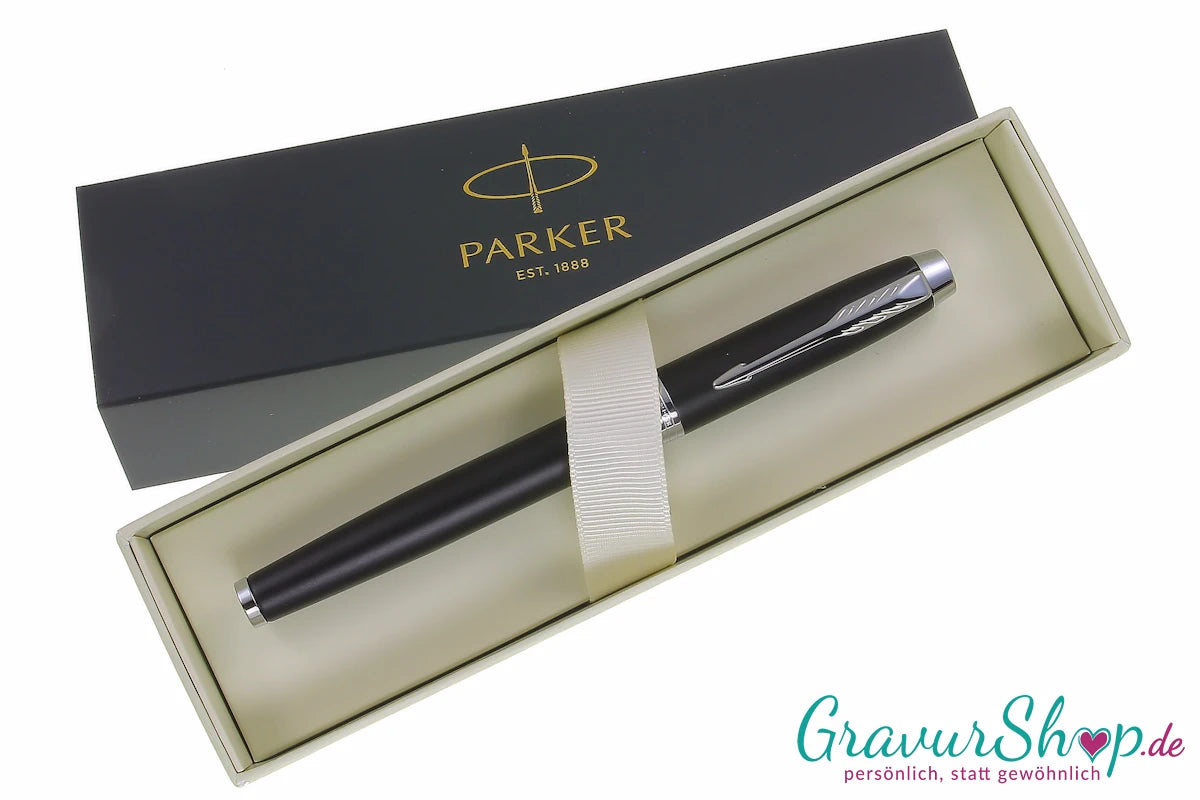 Parker Tintenroller IM Essential Black C.C. in Geschenkbox