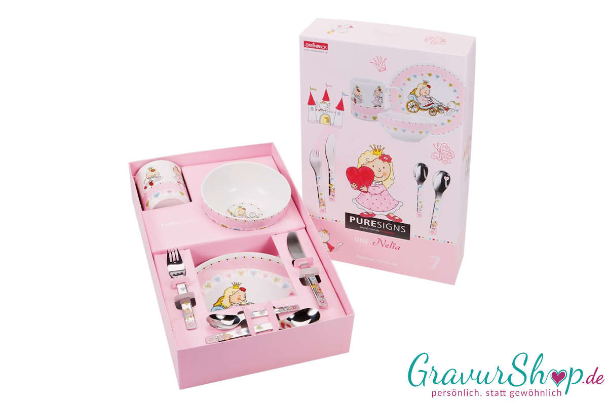 Kinderbesteck Set 08 mit Gravur Bild 2