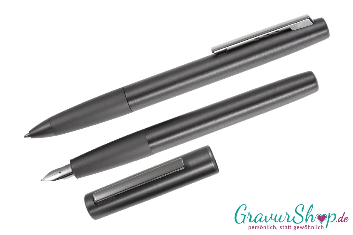 LAMY aion Schreibset graphite mit Gravur