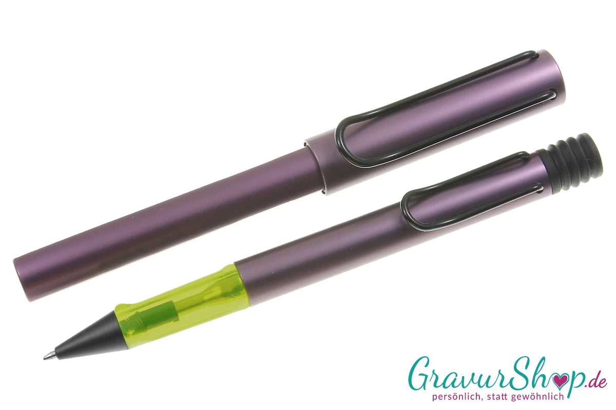 LAMY Al star aubergine Kuli - Tintenroller mit Gravur