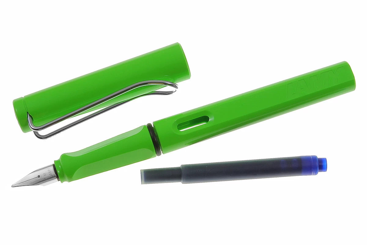 LAMY safari Schreibset Füller green mit Gravur
