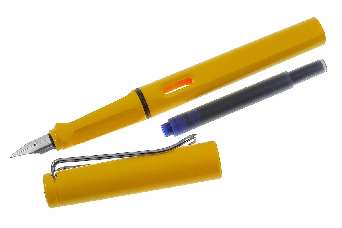 LAMY Safari Schreibset Füllhalter yellow mit Gravur