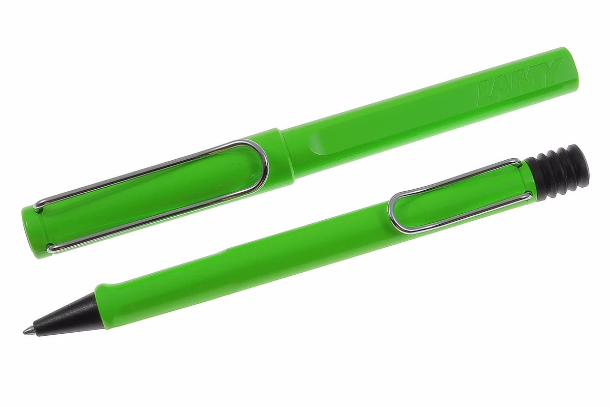 LAMY safari Schreibset Kuli-Tintenroller green mit Gravur