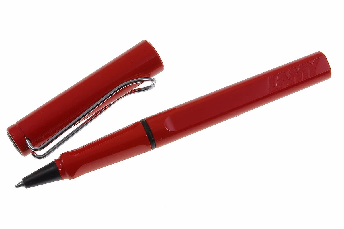 LAMY Safari Schreibset Tintenroller red mit Gravur