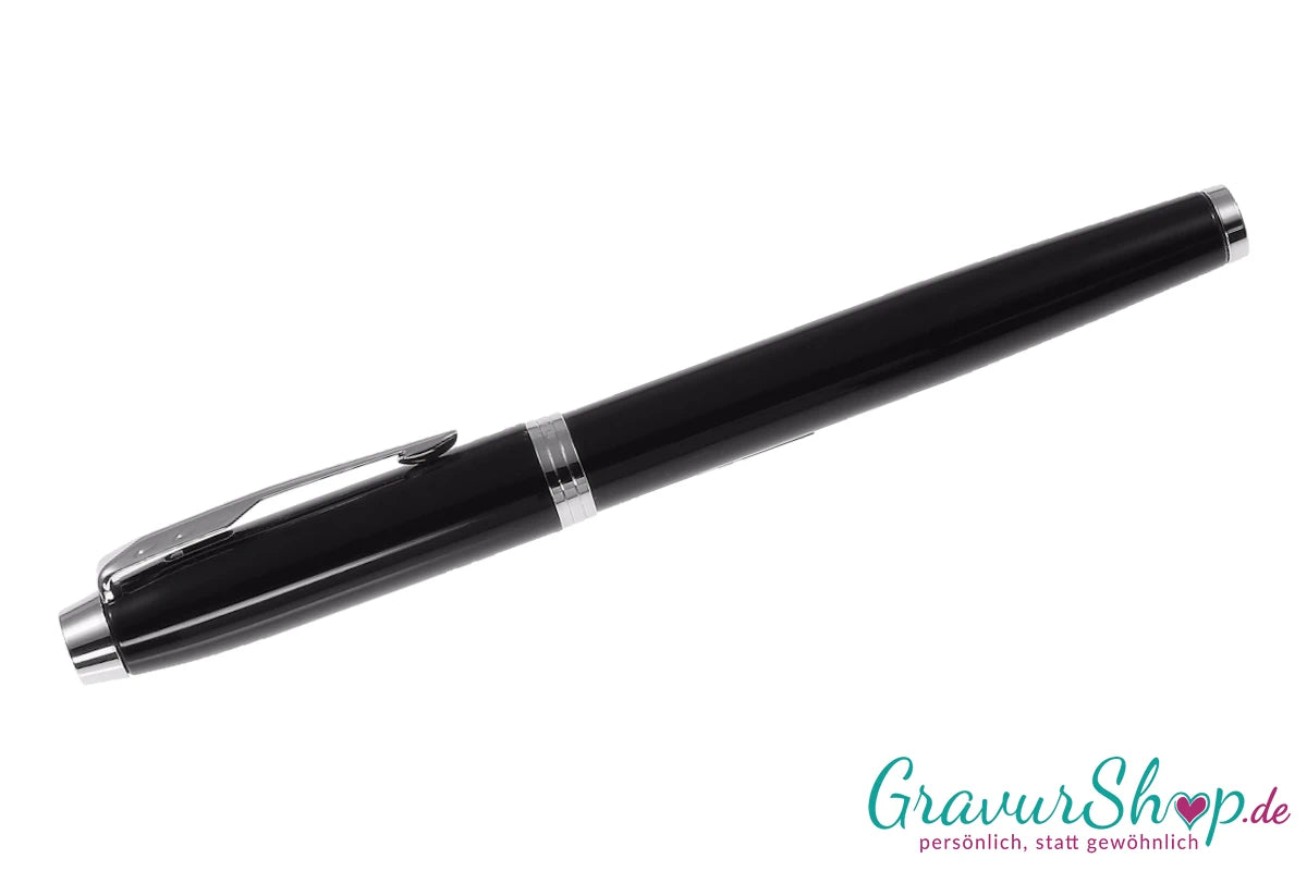 Parker Tintenroller IM Black Lacquer C.C. inkl. Gravur