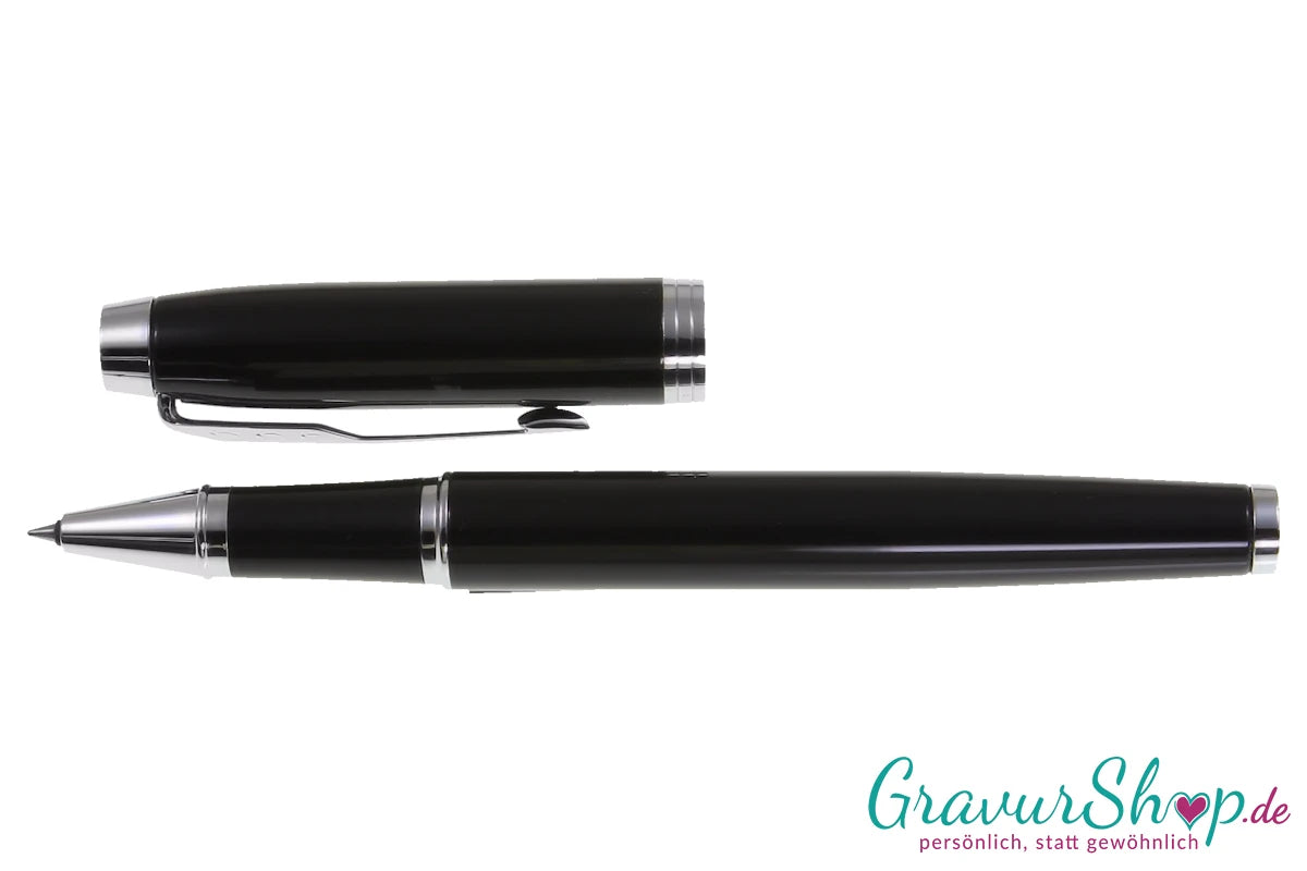 Parker Rollerball IM Black Lacquer C.C. mit Gravur