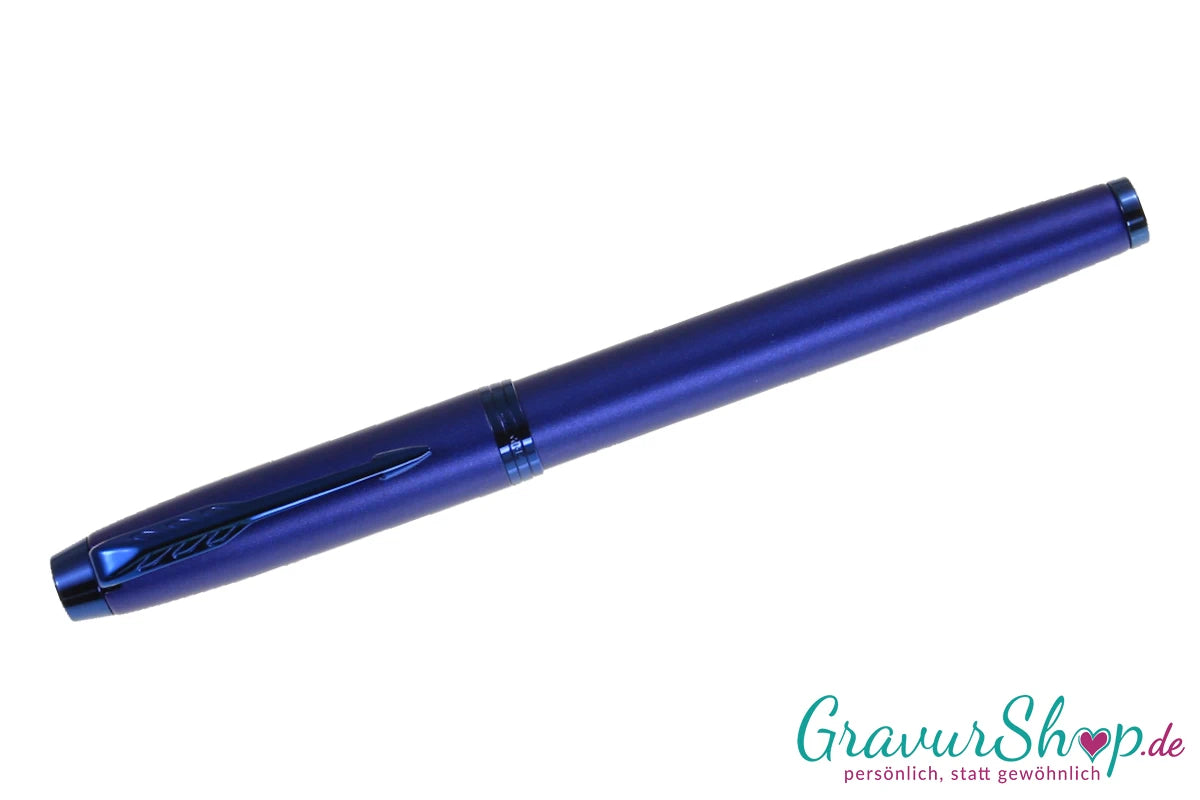 Parker Tintenroller IM Monochrome blue personalisierbar