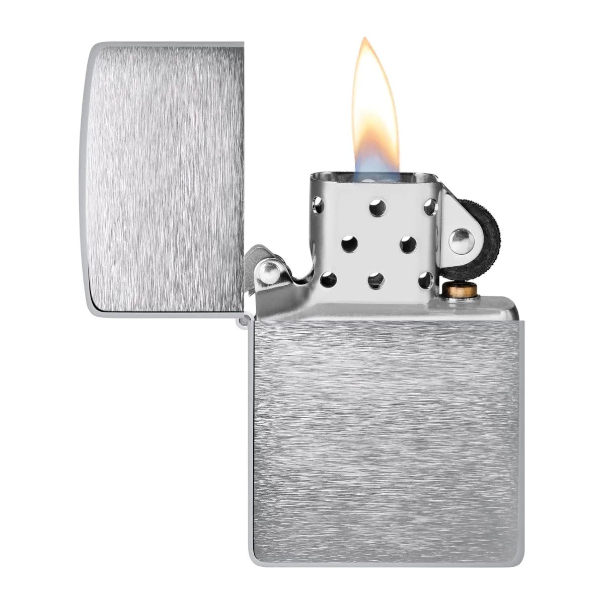 Zippo with Photo Engraving | Personalized Windproof Lighter with your Picture | Chrome brushed