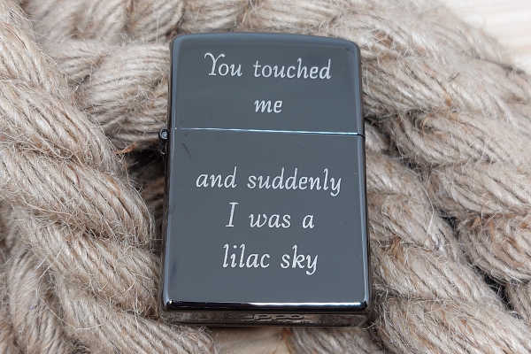 Zippo Ebony High Polish Black - Muster 1