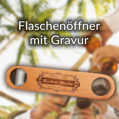 Flaschenöffner mit Gravur