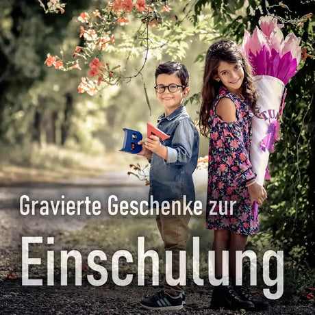 Gravierte Geschenke zur Einschulung