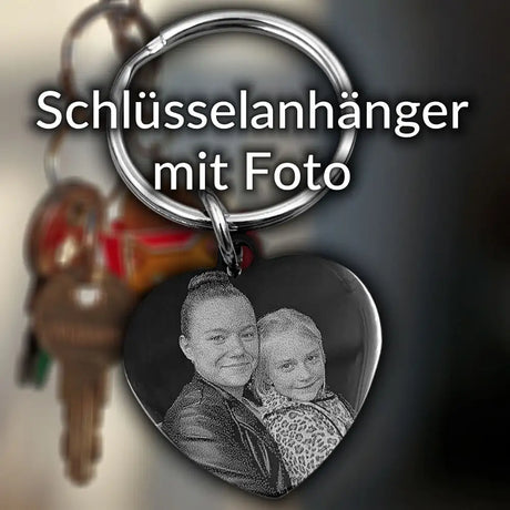 Schlüsselanhänger mit Foto / Bild