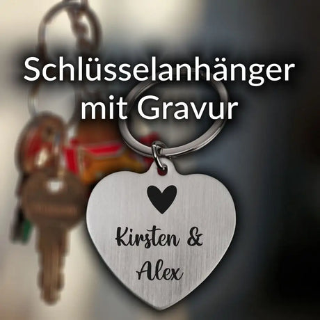 Schlüsselanhänger mit Gravur