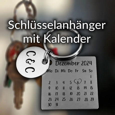 Schlüsselanhänger mit Kalender 