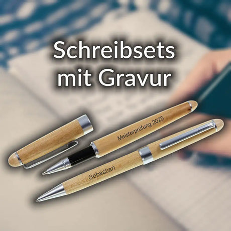 Schreibsets mit Gravur