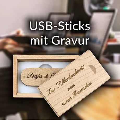 USB-Sticks mit Gravur
