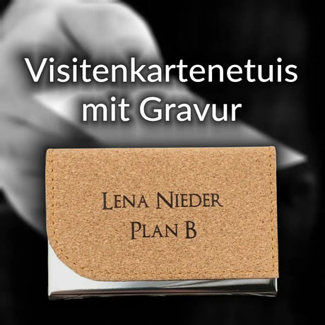 Visitenkartenetuis mit Gravur