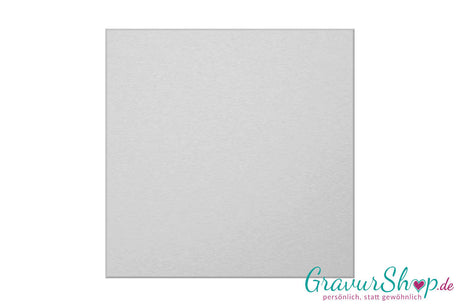 Aluminiumschild 175 x 175 mm mit Gravur; selbstklebend
