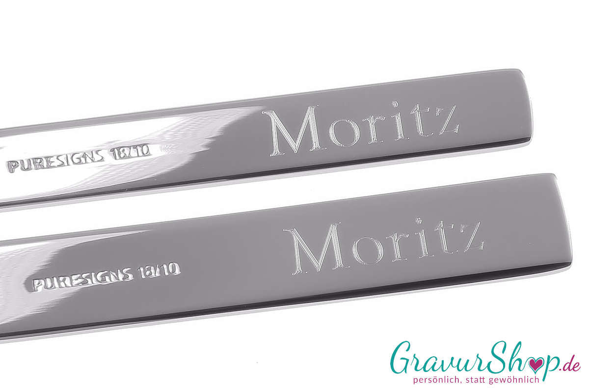 Baby Löffel Set 01 mit Gravur Muster