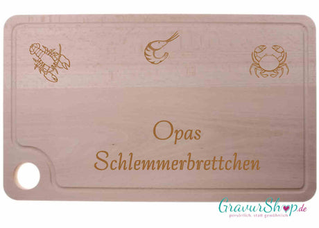 Schneidebrettchen mit Gravur Nr. 20 Muster 2