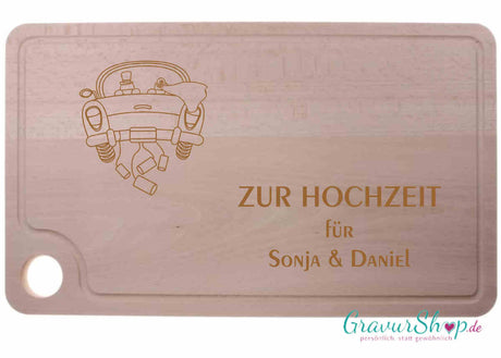 Schneidebrettchen mit Gravur Nr. 20 Muster 1