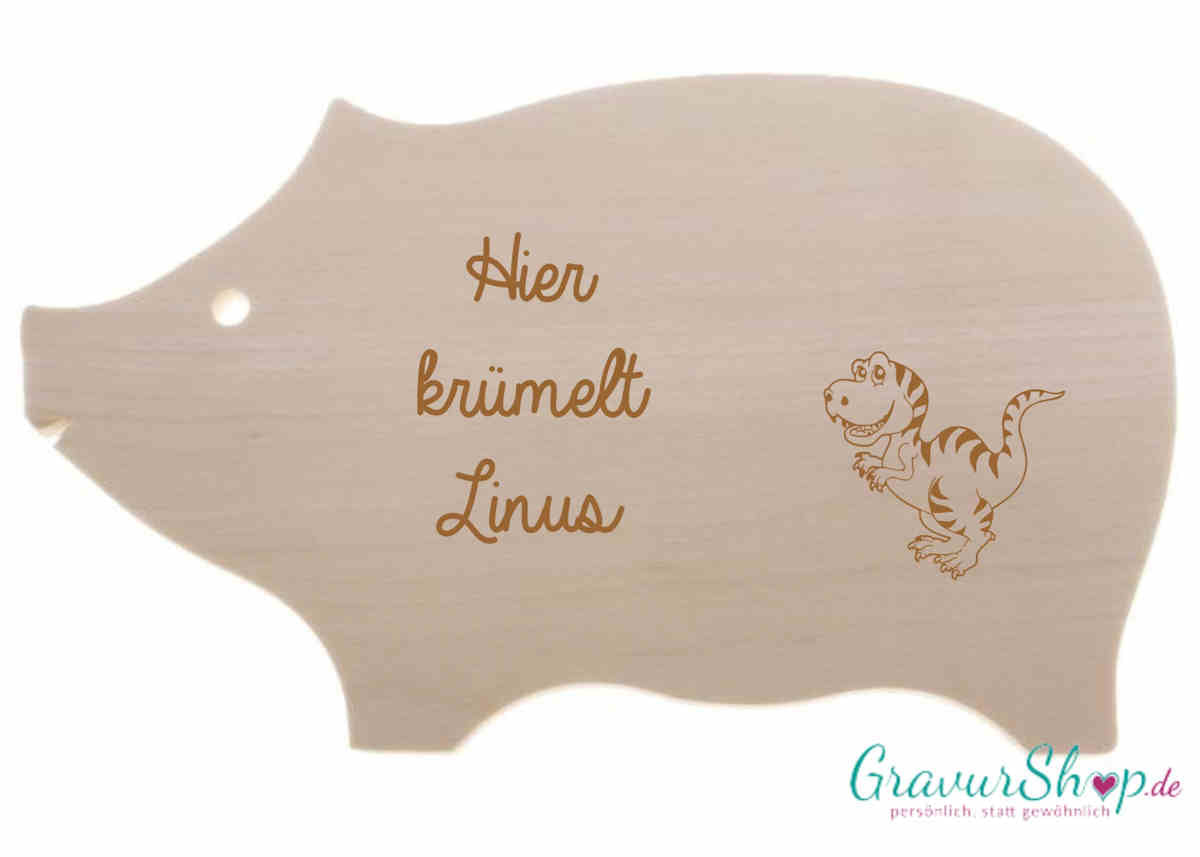 Schneidebrett mit Gravur Nr. 25 Muster 1