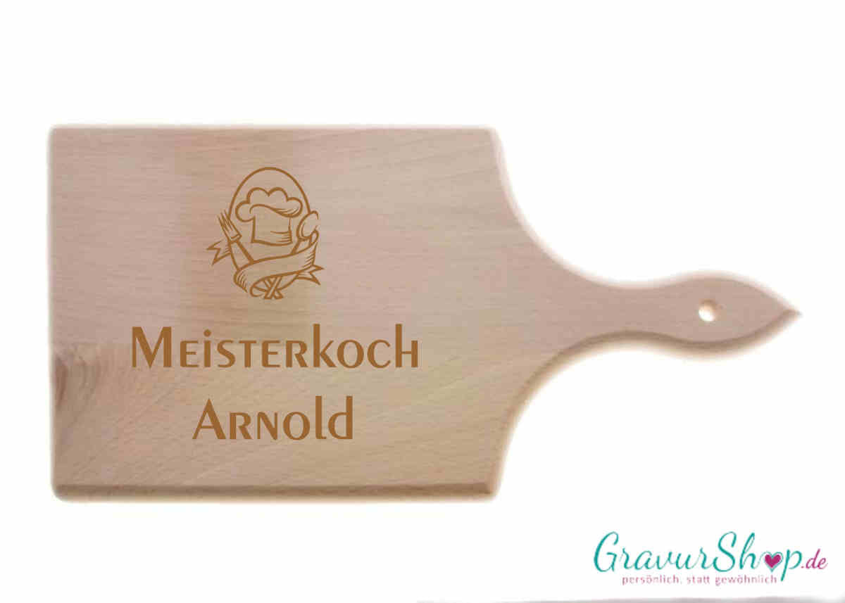 Schneidebrettchen mit Gravur Nr. 08 Muster 2