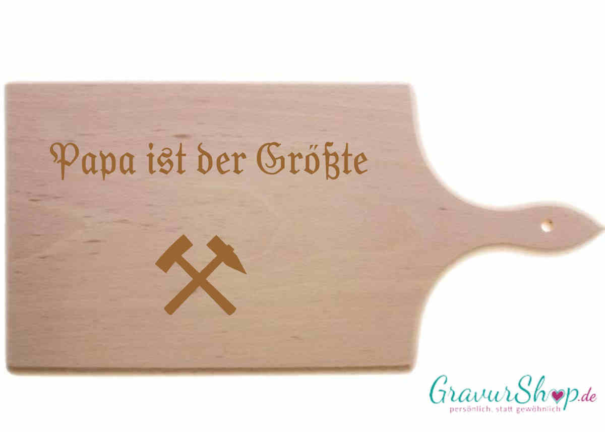 Schneidebrettchen mit Gravur Nr. 09 Muster 1