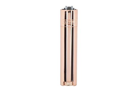Clipper Feuerzeug in roségold glänzend mit Gravur einzeln