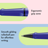 LAMY Safari roll-ink - Blue | kostenlos personalisiert | Tintenpatronenroller