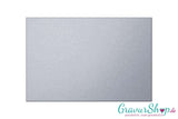 Edelstahlschild 150x100 mm selbstklebend