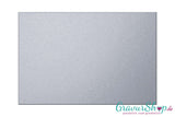 Edelstahlschild 200 x 130 mm mit Gravur - selbstklebend