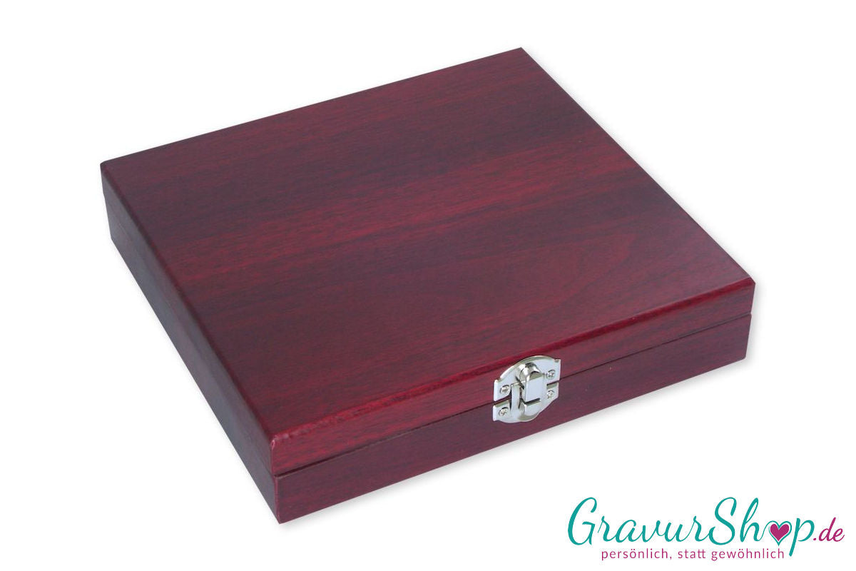 Flachmann mit Gravur 45 in Geschenkbox