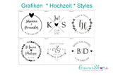 Untersetzer Kork Hochzeit Styles