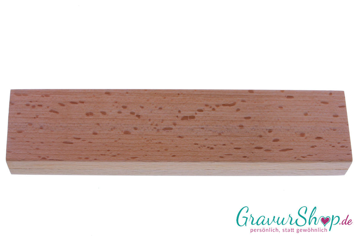 Schreibset 29 mit Gravur Holz Etui