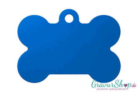Hundemarke 03 L Hellblau