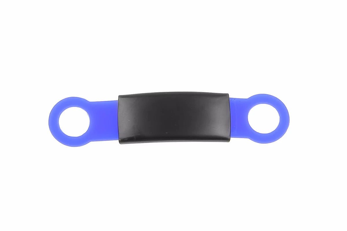 Hundemarke mit Gravur für Halsband Nr. 32 blau
