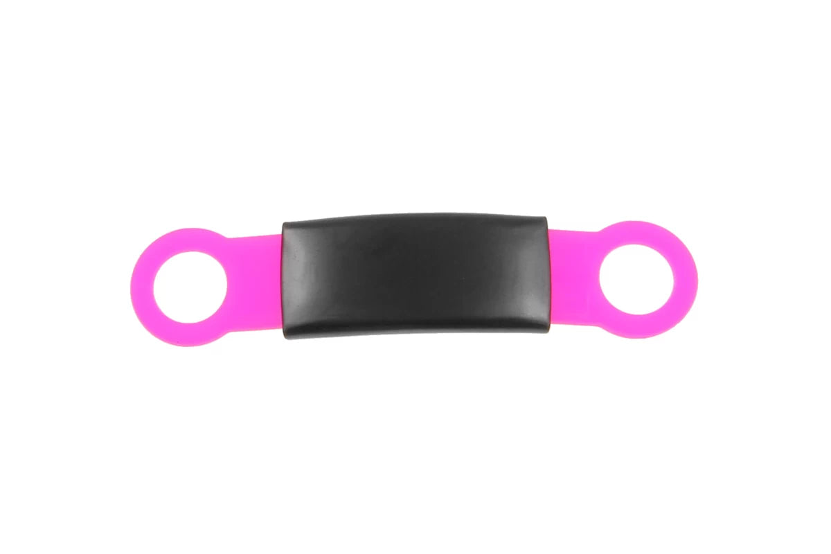 Hundemarke mit Gravur für Halsband Nr. 32 pink