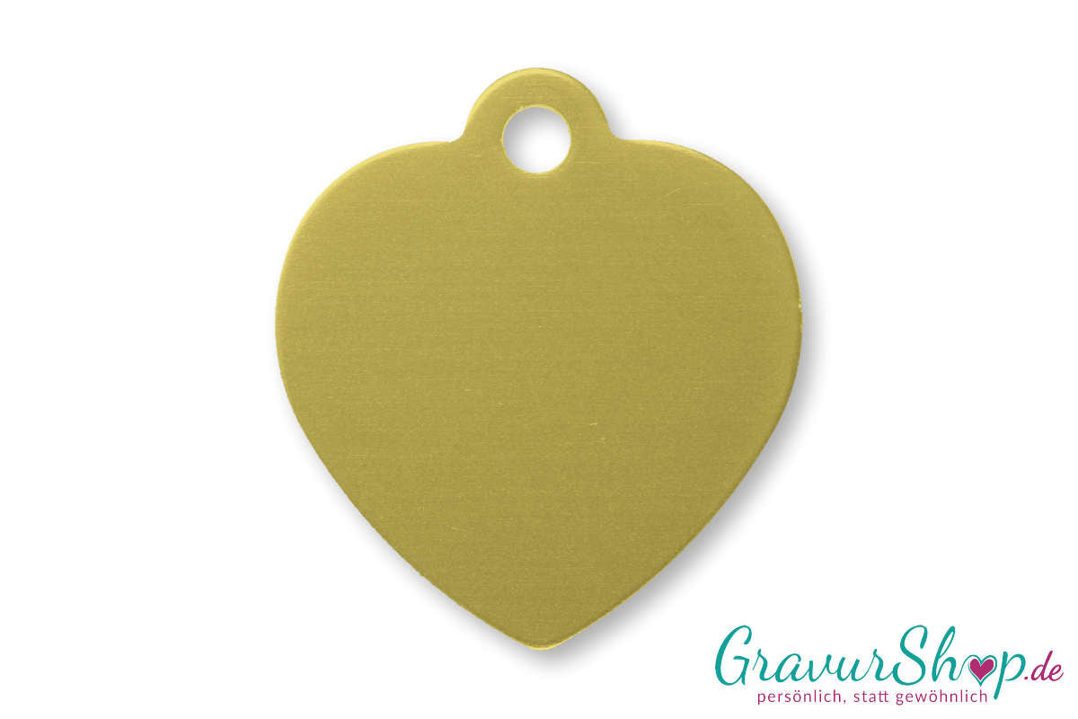 Hundemarke 06 L mit Gravur Gold