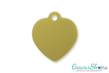 Katzenmarke 06 M mit Gravur Gold