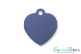 Hundemarke 06 M mit Gravur Hellblau