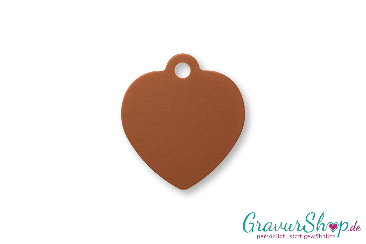Hundemarke 06 S mit Gravur Kupfer