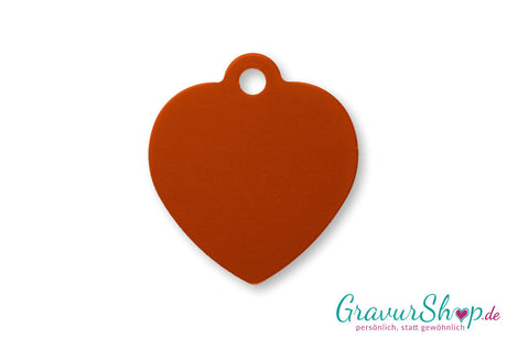 Katzenmarke 06 M mit Gravur Orange