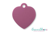 Hundemarke 06 L mit Gravur Rosa