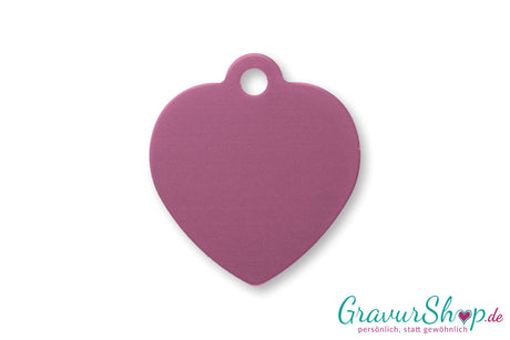 Katzenmarke 06 M mit Gravur Rosa