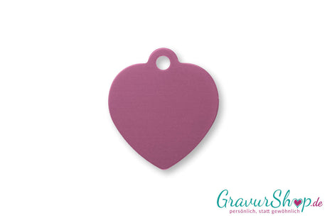 Katzenmarke 06 S mit Gravur Rosa